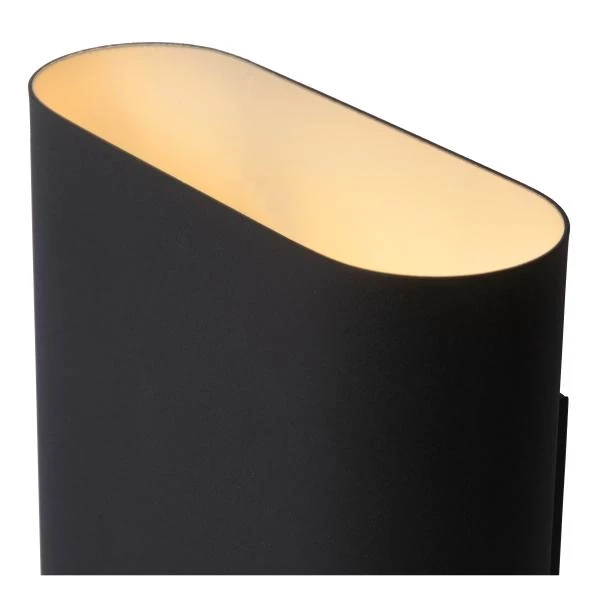 Lucide OVALIS - Wall light - 2xE14 - Black - detail 5